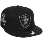 Las Vegas Raiders NFL Liquid Titanium New Era 59FIFTY