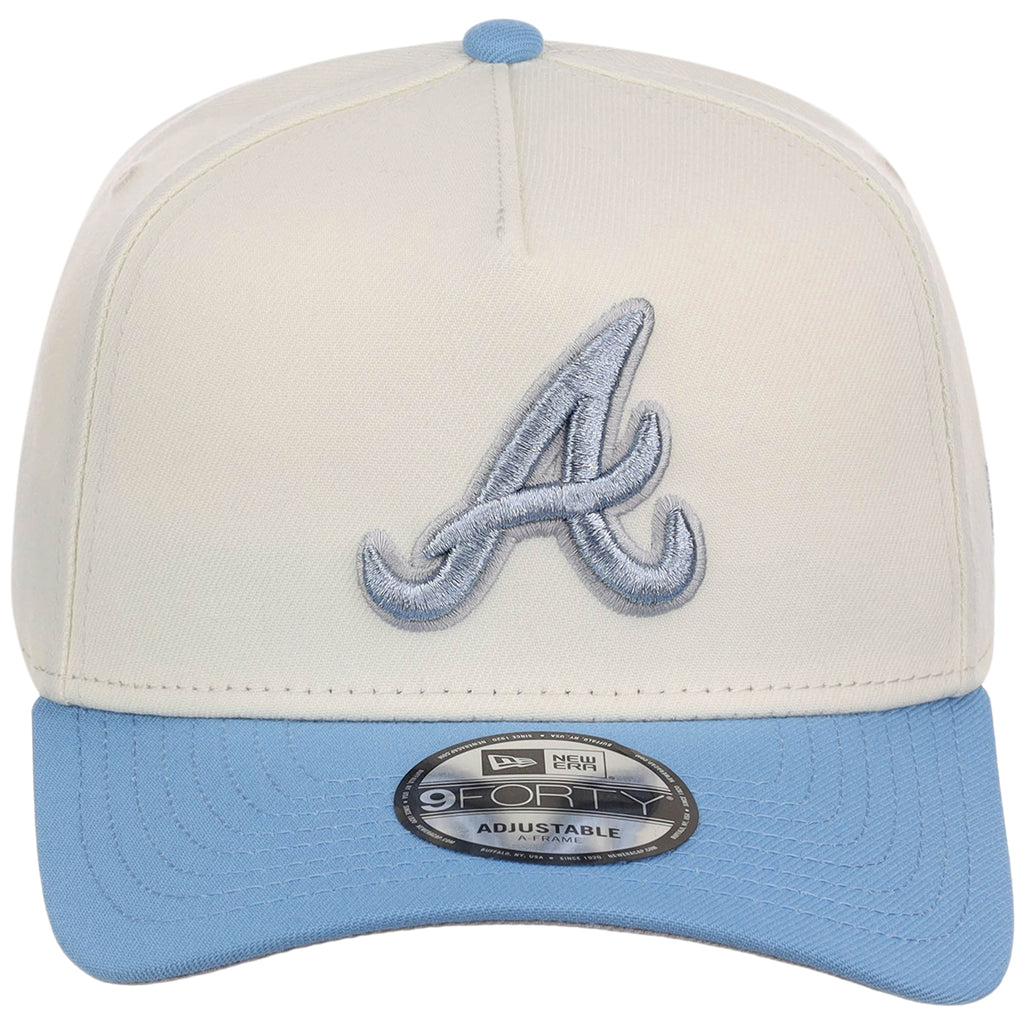Atlanta Braves MLB Chrome x Sky FASHION CORE New Era 9FORTY A-Frame