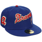 Atlanta Braves Coop Script Atlanta Crown the City New Era 59FIFTY