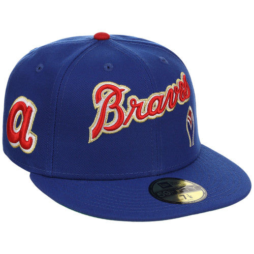 Atlanta Braves Coop Script Atlanta Crown the City New Era 59FIFTY