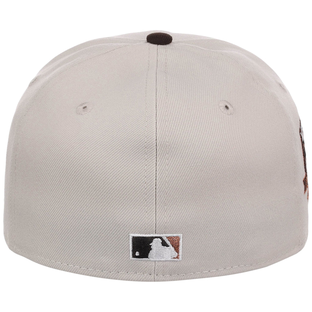 Los Angeles Dodgers Cow Script (Stone/Dark Brown) Lids HD LA Pack