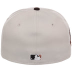 Los Angeles Dodgers Cow Script (Stone/Dark Brown) Lids HD LA Pack