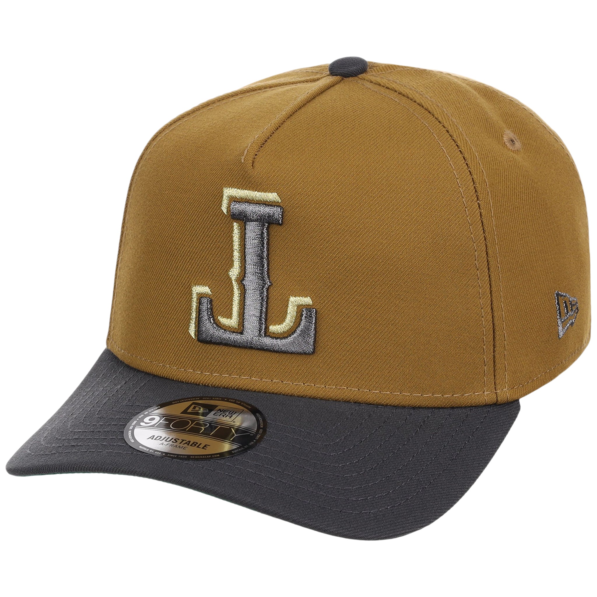 Texas Rangers MLB Flipmode 2.0 New Era 9FORTY A-Frame (Gold/Graphite/Kelly Green)