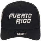 Puerto Rico Crown the Country New Era 9FORTY (Black/Black)