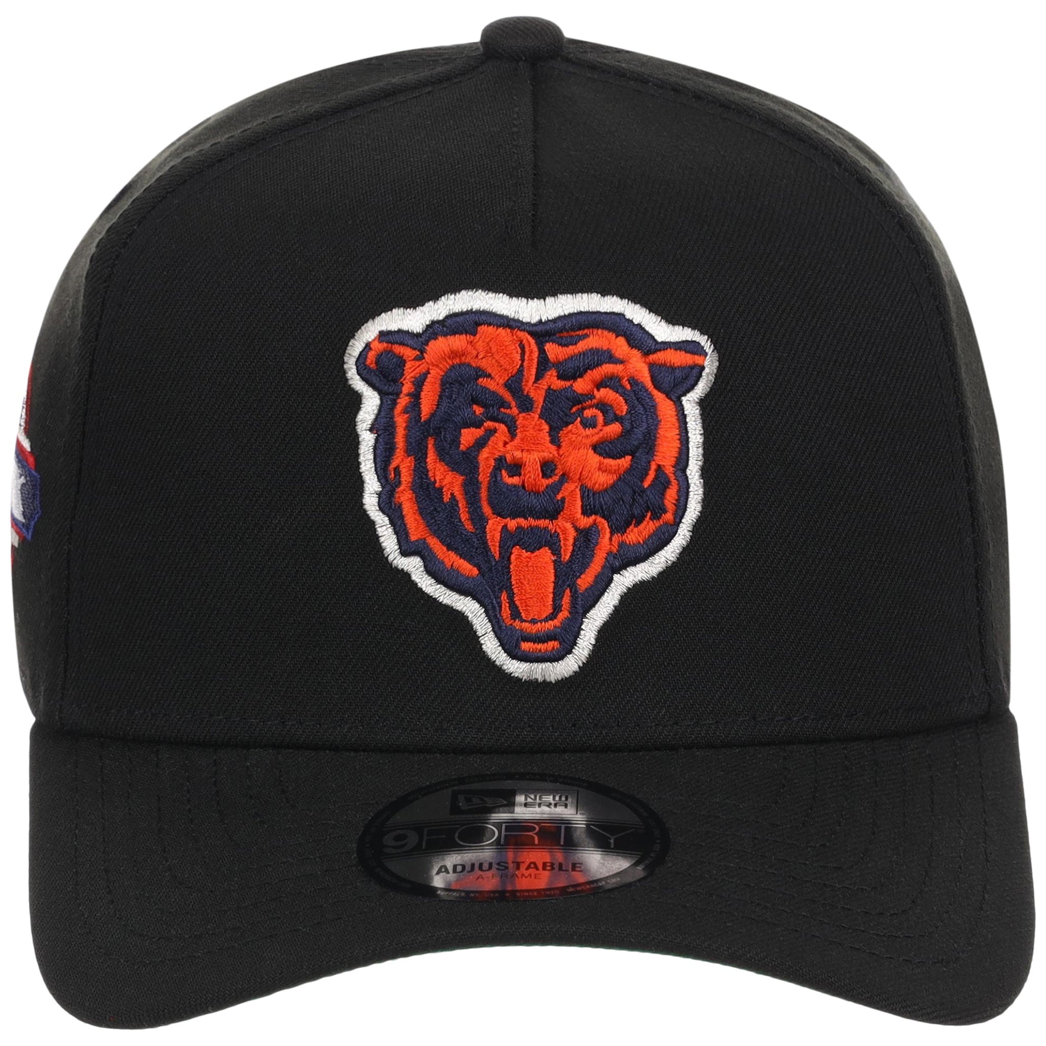 Chicago Bears NFL Black Dome New Era 9FORTY A-Frame