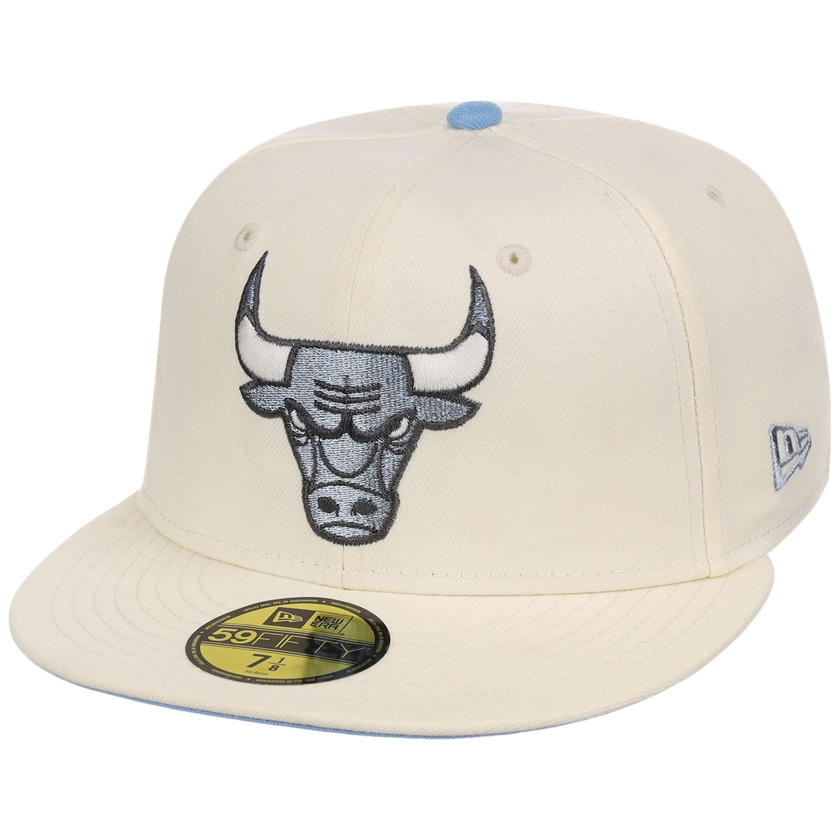 Chicago Bulls Chicago Sole New Era 59FIFTY (Chrome/Chrome)
