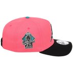 Florida Marlins MLB Flipmode 2.0 New Era 9FORTY A-Frame (Pink/Black/Gray)