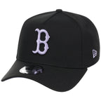 Boston Red Sox MLB Black x Lavender FASHION CORE New Era 9FORTY A-Frame