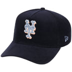 New York Mets MLB Peach Ice Navy Cord New Era 9FORTY A-Frame – 4