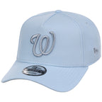 Washington Nationals MLB Glacial Blue New Era 9FORTY A-Frame