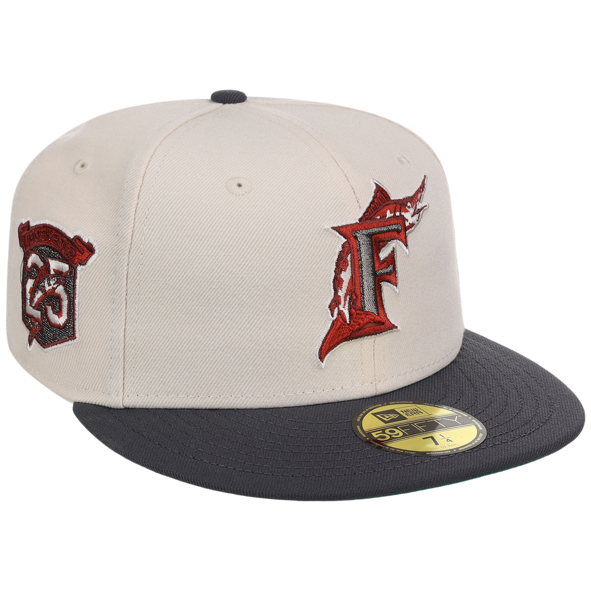 Florida Marlins MLB Cream x Graphite New Era 59FIFTY – 1