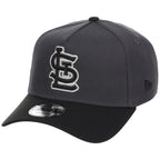 St. Louis Cardinals MLB Graphite x Black FASHION CORE New Era 9FORTY A-Frame