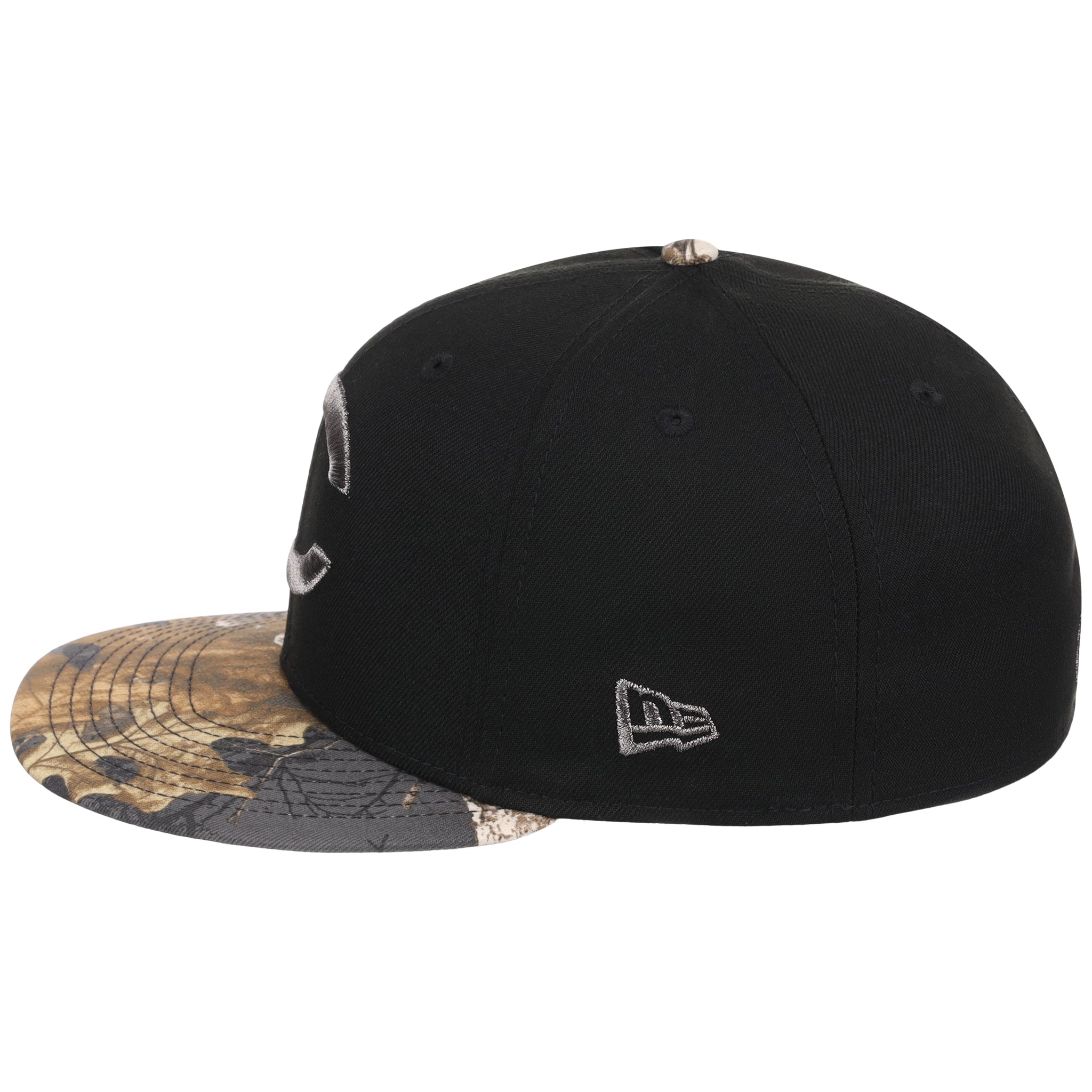 Cleveland Indians MLB Black Realtree Metallics New Era 59FIFTY