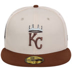 Kansas City Royals MLB Auburn Cream New Era 59FIFTY