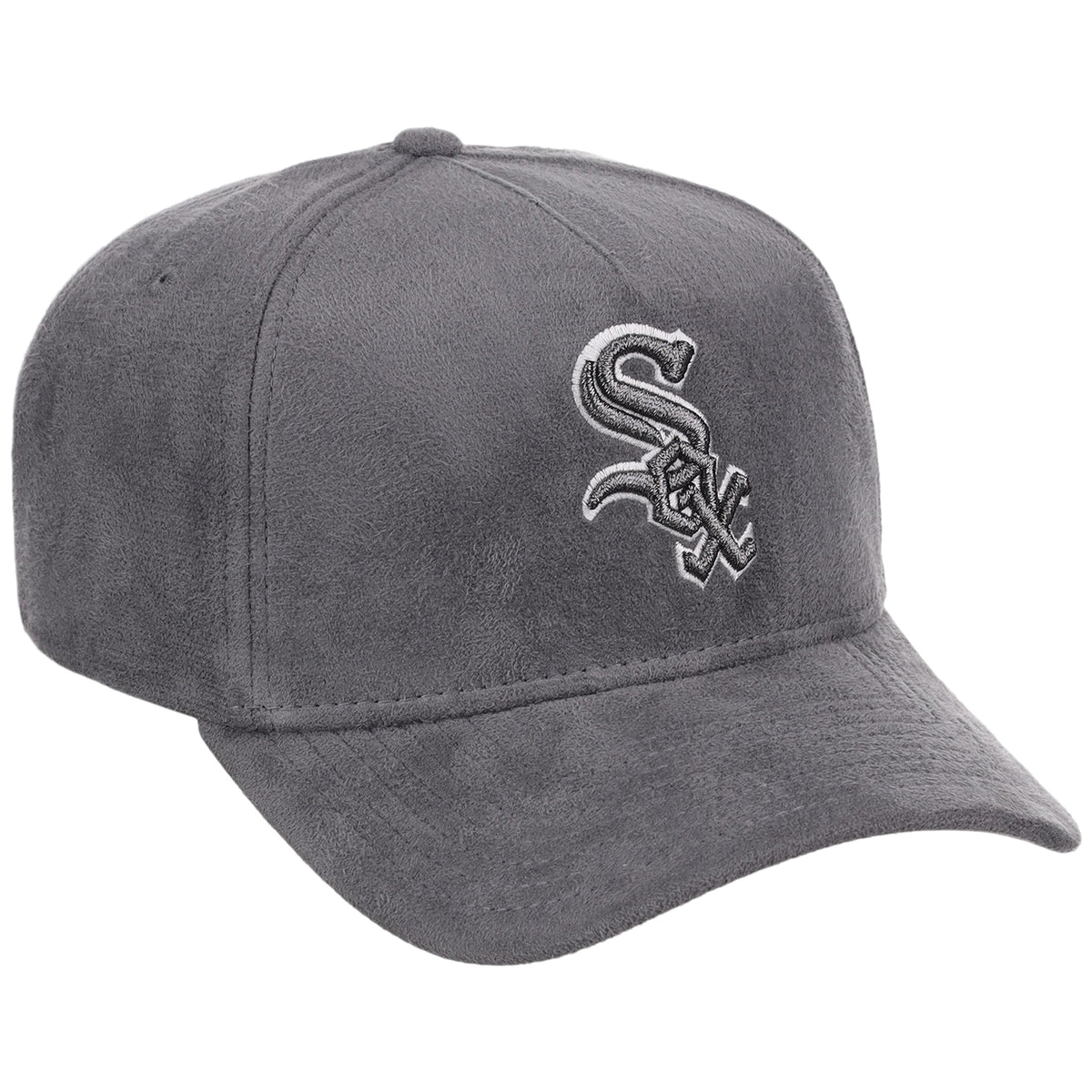 Chicago White Sox MLB Gray x Suede FASHION CORE New Era 9FORTY A-Frame