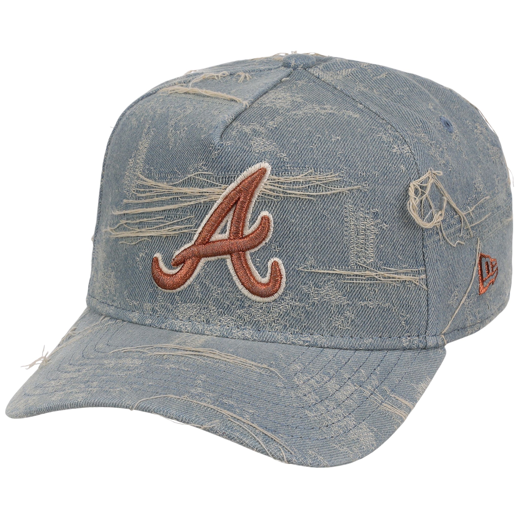 Atlanta Braves MLB Oxidized Denim New Era 9FORTY A-Frame