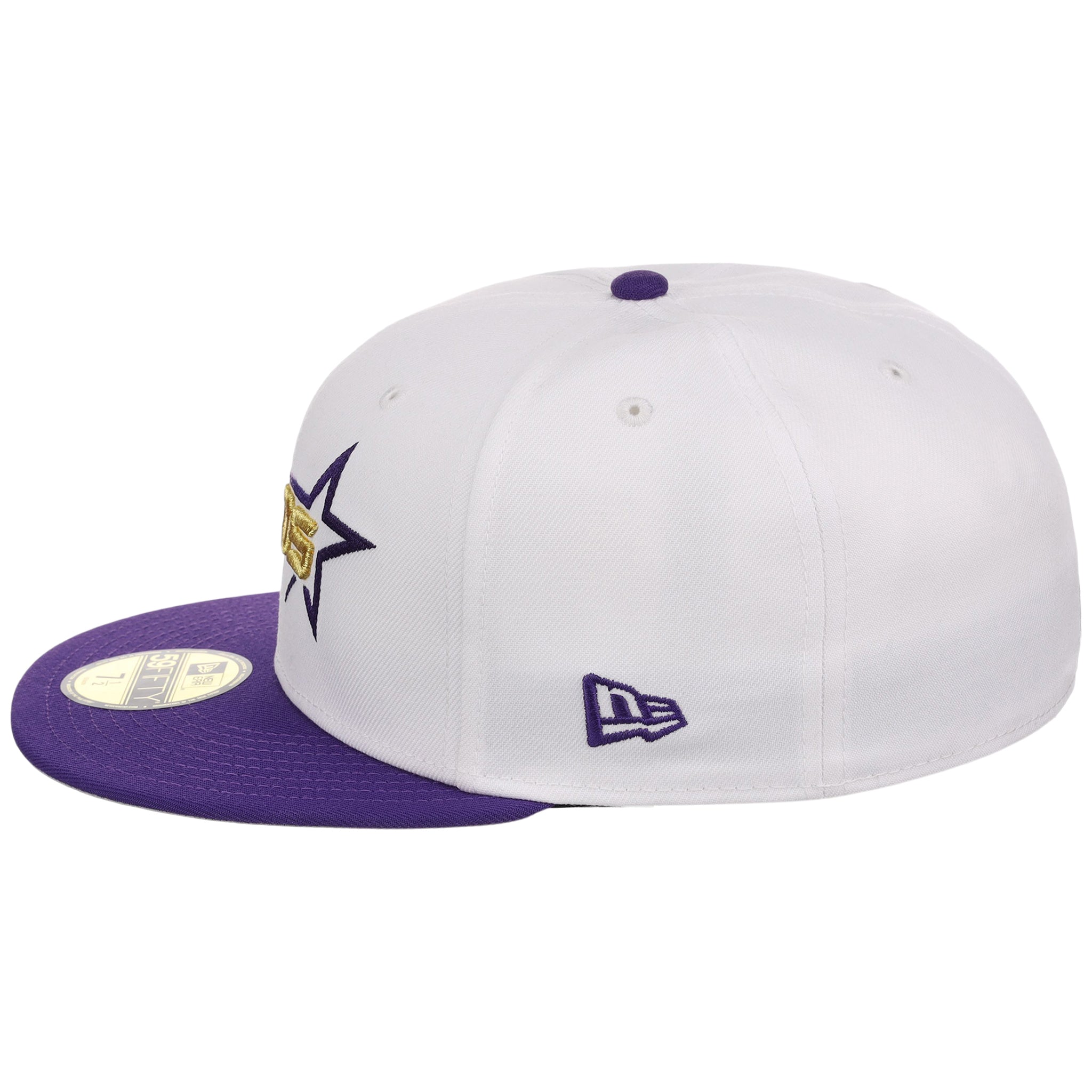Houston Astros Side A: Track One New Era 59FIFTY (White/Purple)