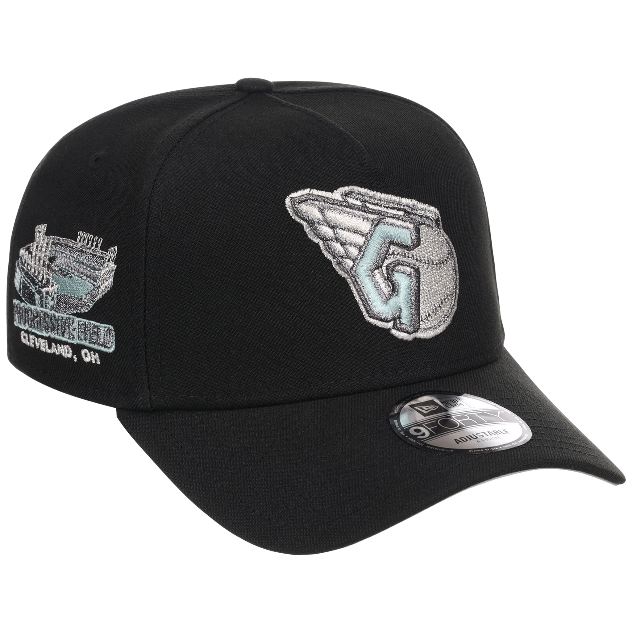 Cleveland Guardians MLB Alpine Snow New Era 9FORTY A-Frame