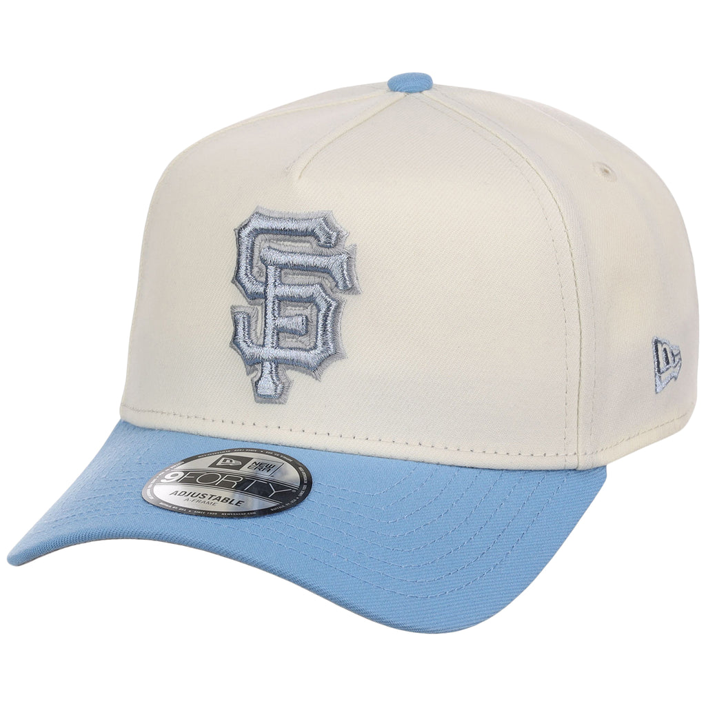 San Francisco Giants MLB Chrome x Sky FASHION CORE New Era 9FORTY A-Frame