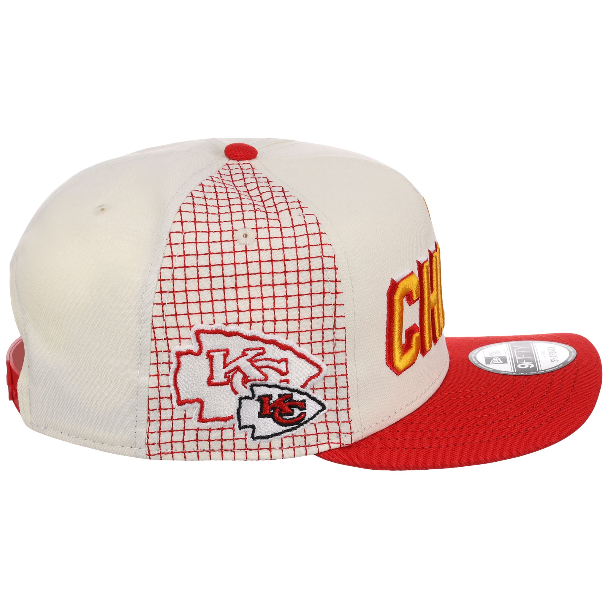 Kansas City Chiefs NFL Gridlock New Era 9FIFTY A-Frame
