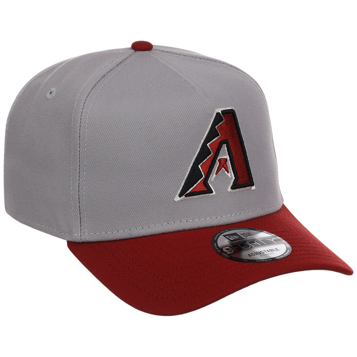 Arizona Diamondbacks MLB Gray OTC FASHION CORE New Era 9FORTY A-Frame