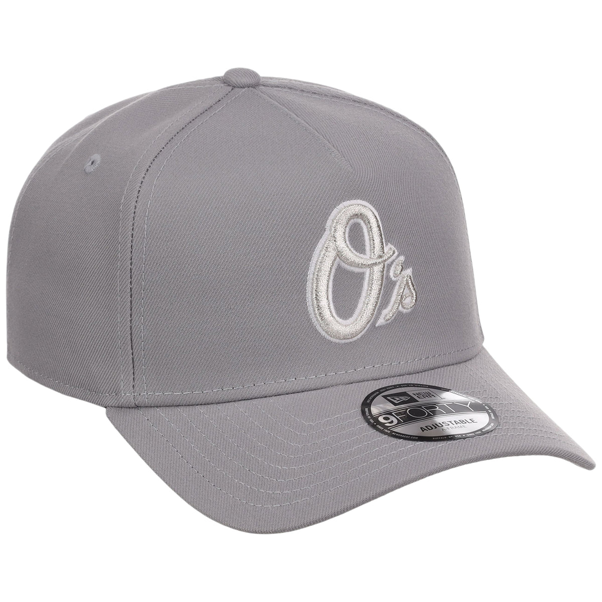 Baltimore Orioles MLB Gray x White FASHION CORE New Era 9FORTY A-Frame