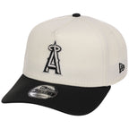 Anaheim Angels MLB Chrome x Black FASHION CORE New Era 9FORTY A-Frame