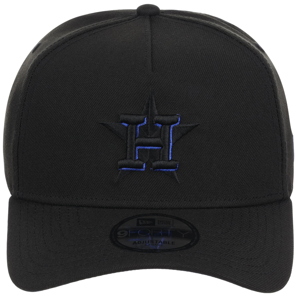 Houston Astros MLB Black x Royal FASHION CORE New Era 9FORTY A-Frame