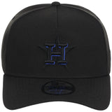 Houston Astros MLB Black x Royal FASHION CORE New Era 9FORTY A-Frame