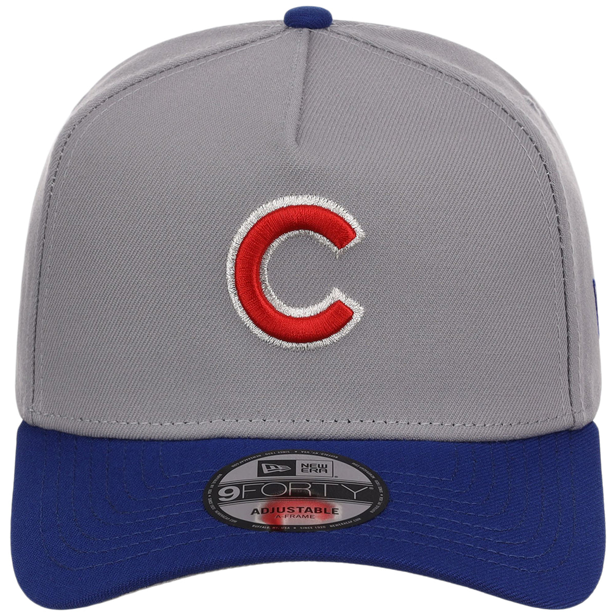 Chicago Cubs MLB Gray OTC FASHION CORE New Era 9FORTY A-Frame