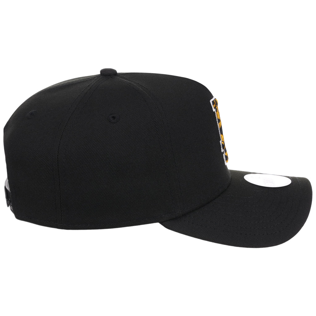 Los Angeles Dodgers Women's New Era 9FORTY Black x Cheetah A-Frame