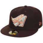 Anaheim Angels MLB Frosted Bark New Era 59FIFTY