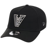 Arizona Diamondbacks MLB Flipmode 2.0 Liquid Titanium New Era 9FORTY A-Frame (Black/Black/Gray)
