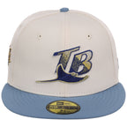 Tampa Bay Rays MLB Vintage Ink New Era 59FIFTY
