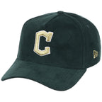 Cleveland Guardians MLB Dark Green Cord FASHION CORE New Era 9FORTY A-Frame