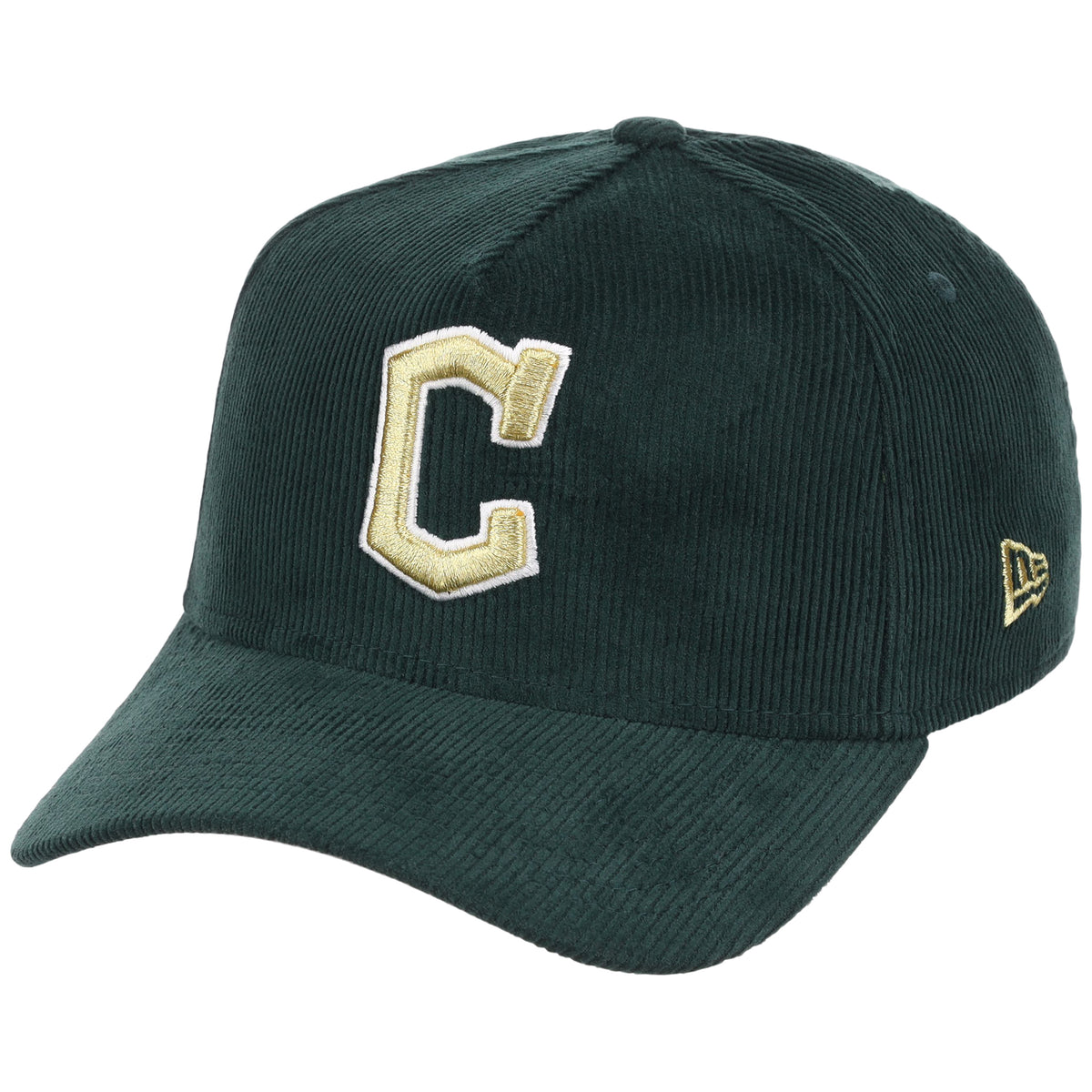 Cleveland Guardians MLB Dark Green Cord FASHION CORE New Era 9FORTY A-Frame