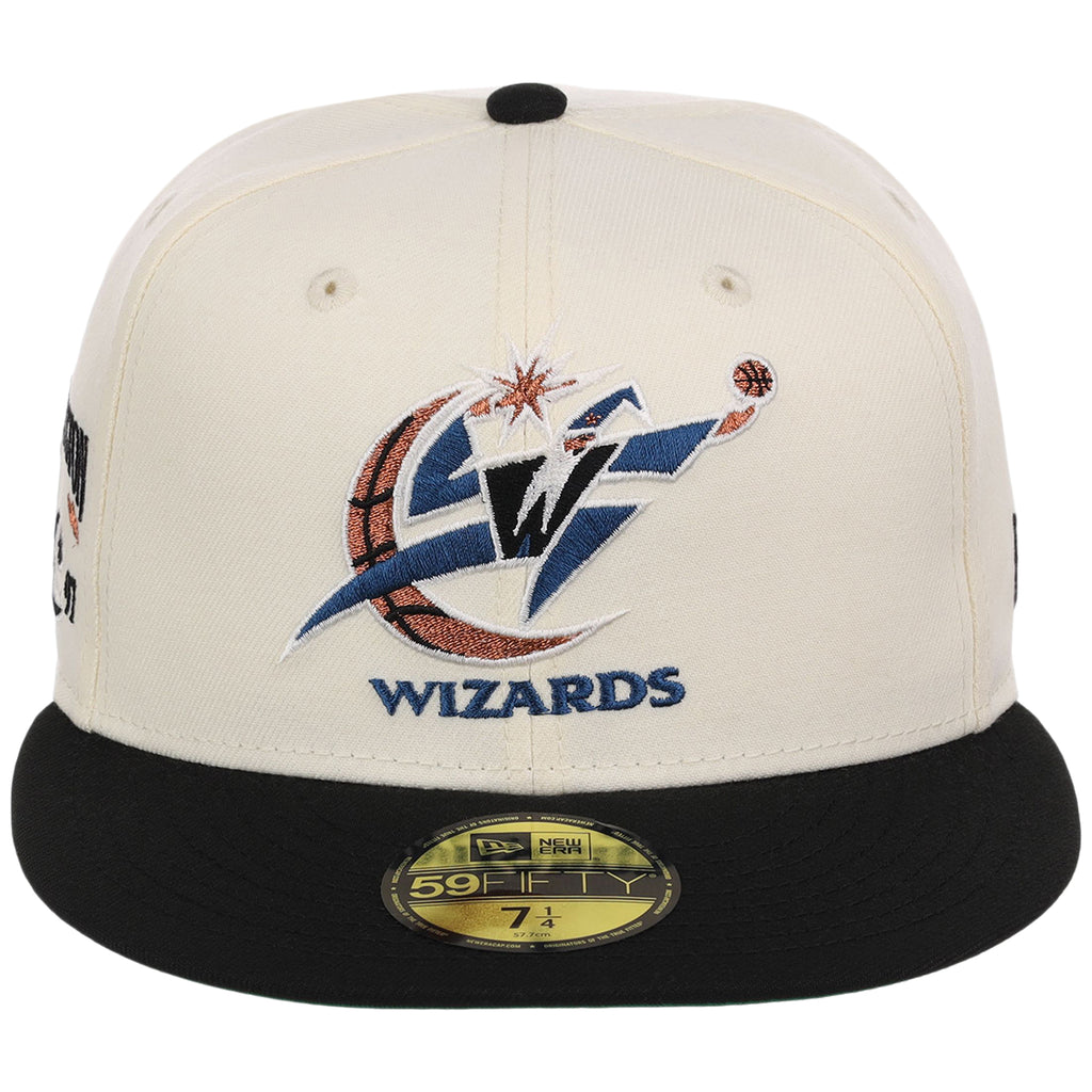 Washington Wizards NBA Chrome OTC New Era 59FIFTY (Chrome/Black)