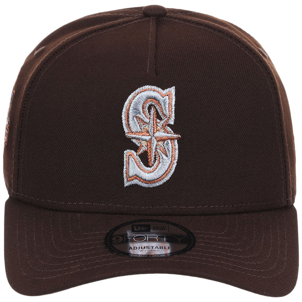 Seattle Mariners MLB Frosted Bark New Era 9FORTY A-Frame