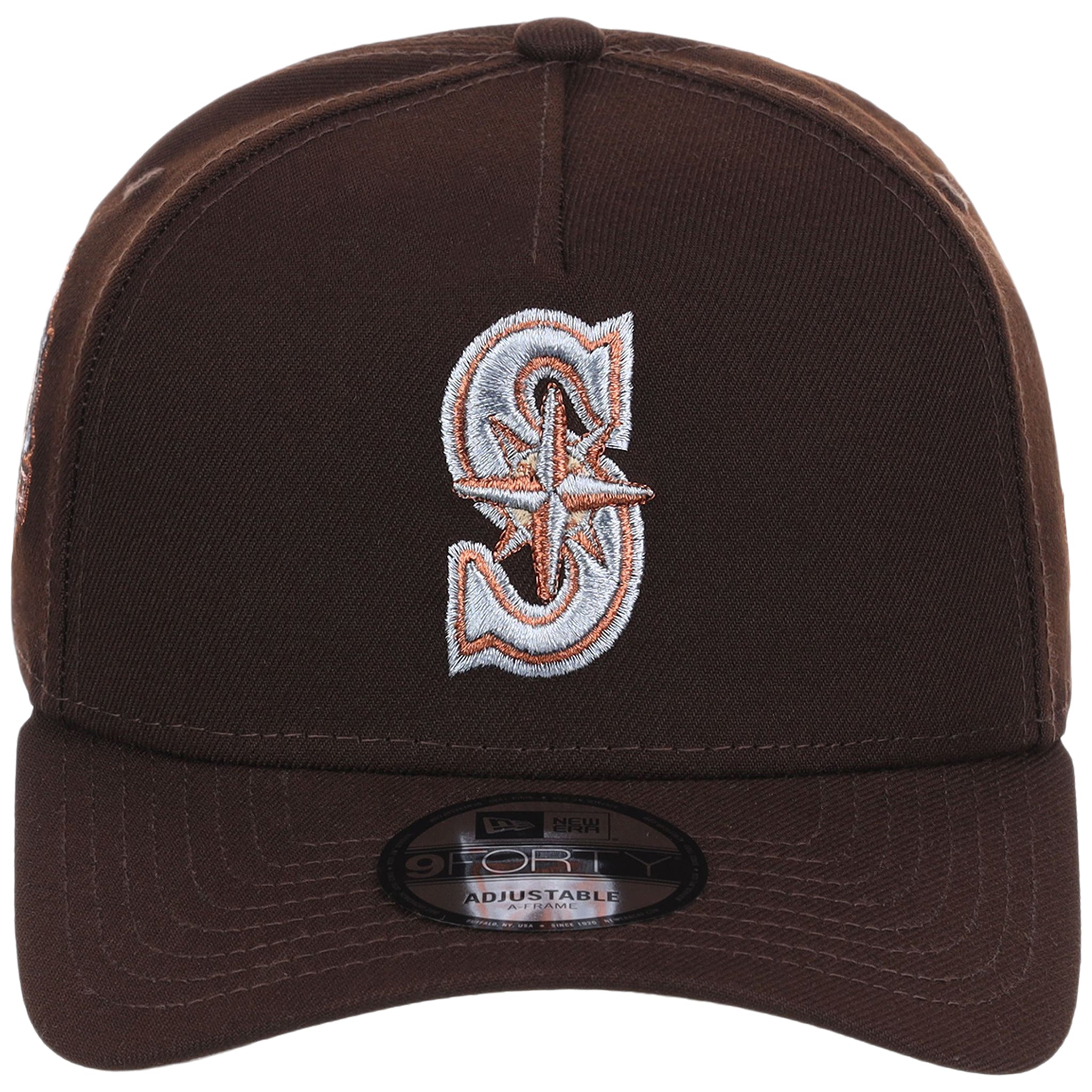 Seattle Mariners MLB Frosted Bark New Era 9FORTY A-Frame