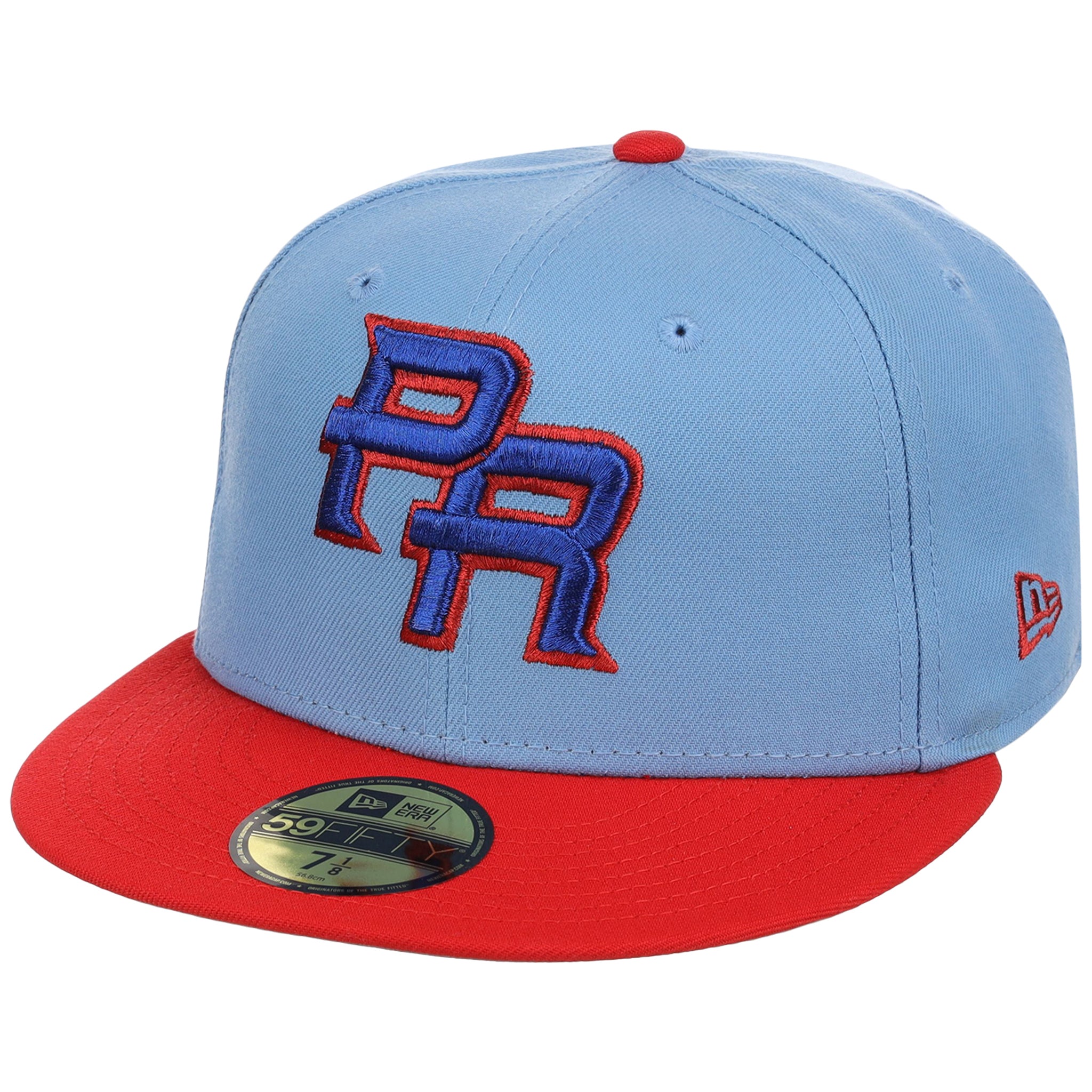 Puerto Rico Crown the Country New Era 59FIFTY (Sky/Red)