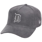 Detroit Tigers MLB Gray x Suede FASHION CORE New Era 9FORTY A-Frame