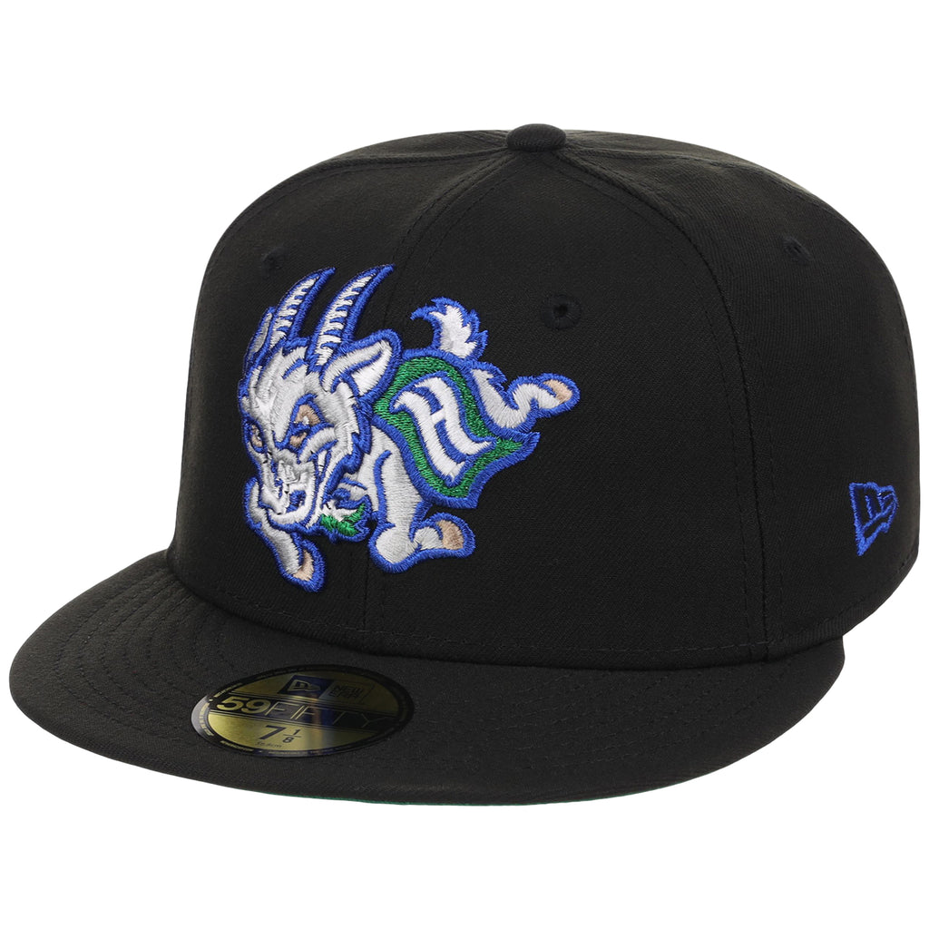 Hartford Yard Goats MiLB Black Dome New Era 59FIFTY