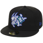 Hartford Yard Goats MiLB Black Dome New Era 59FIFTY