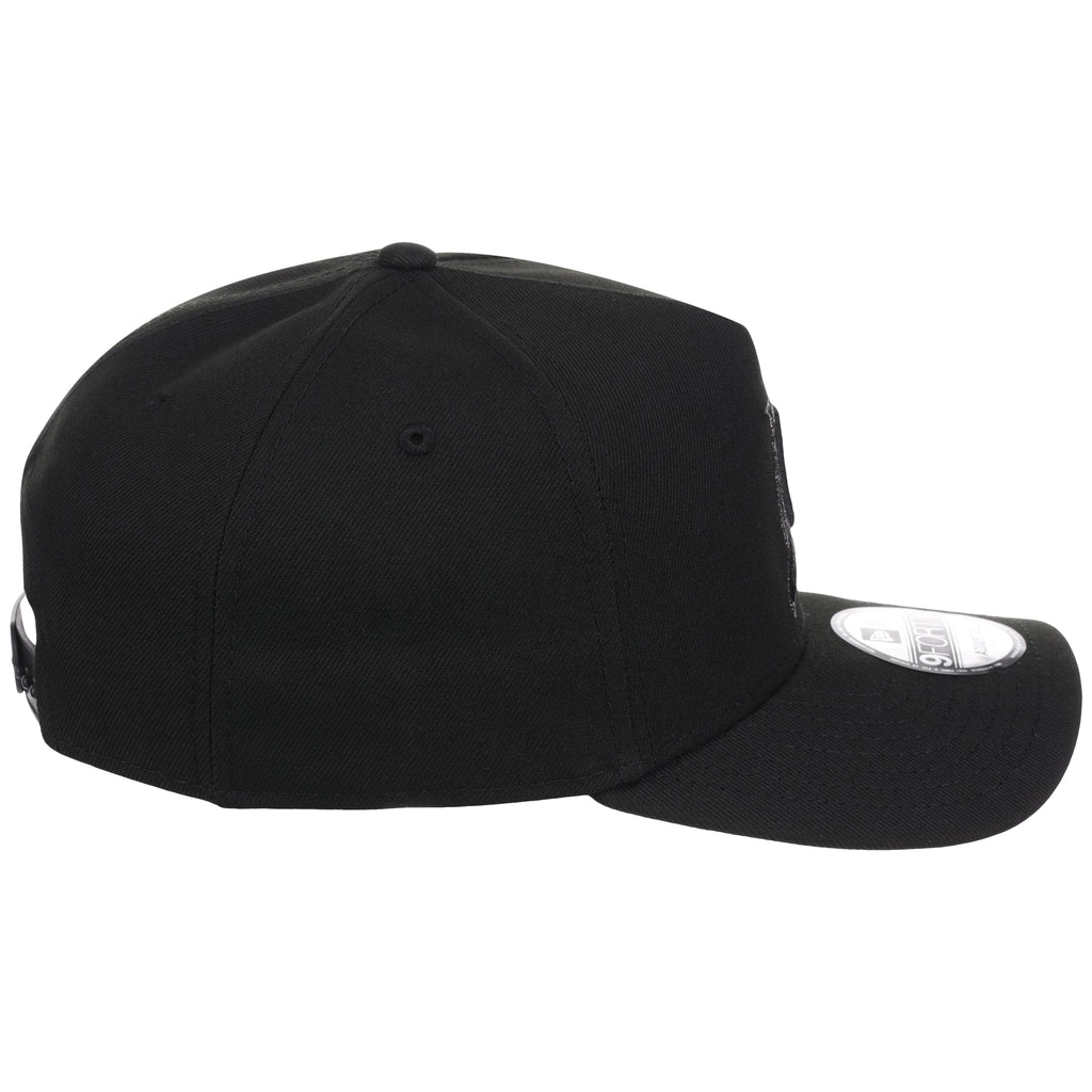Miami Marlins MLB Black x Pewter FASHION CORE New Era 9FORTY A-Frame