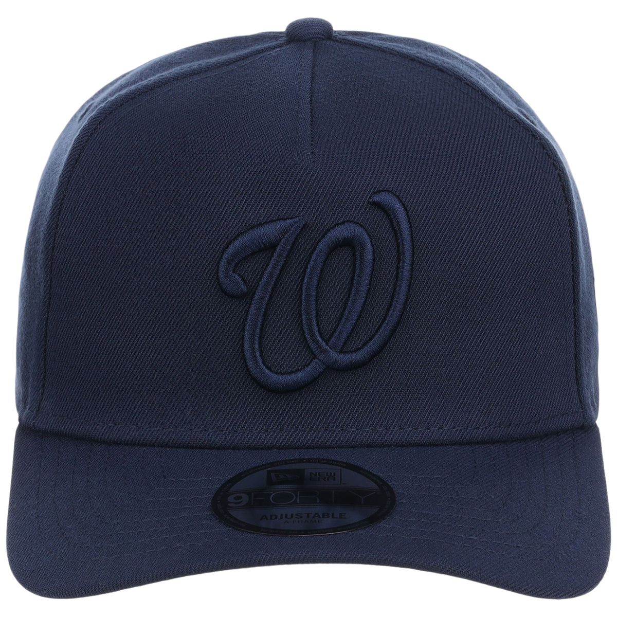 Washington Nationals MLB Navy FASHION CORE New Era 9FORTY A-Frame