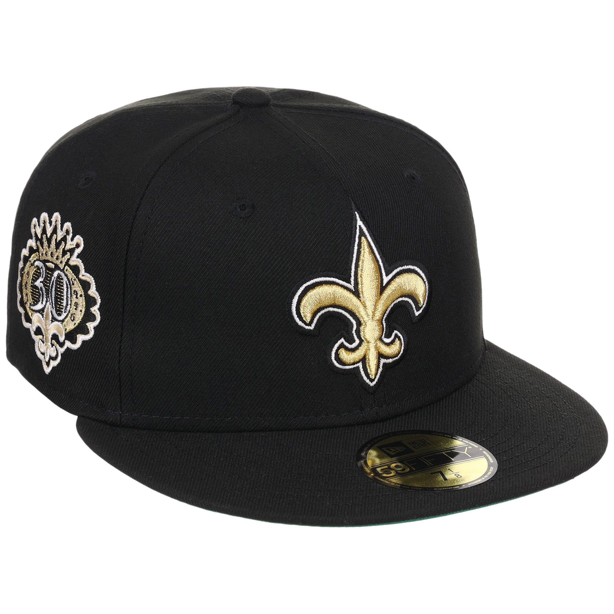 New Orleans Saints NFL Black Dome New Era 59FIFTY