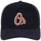 Baltimore Orioles MLB Navy Cord FASHION CORE New Era 9FORTY A-Frame