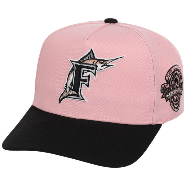 Florida Marlins MLB Pink Mink Mitchell & Ness Pro Pinch – Lids HD