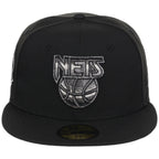 New Jersey Nets NBA Liquid Titanium New Era 59FIFTY