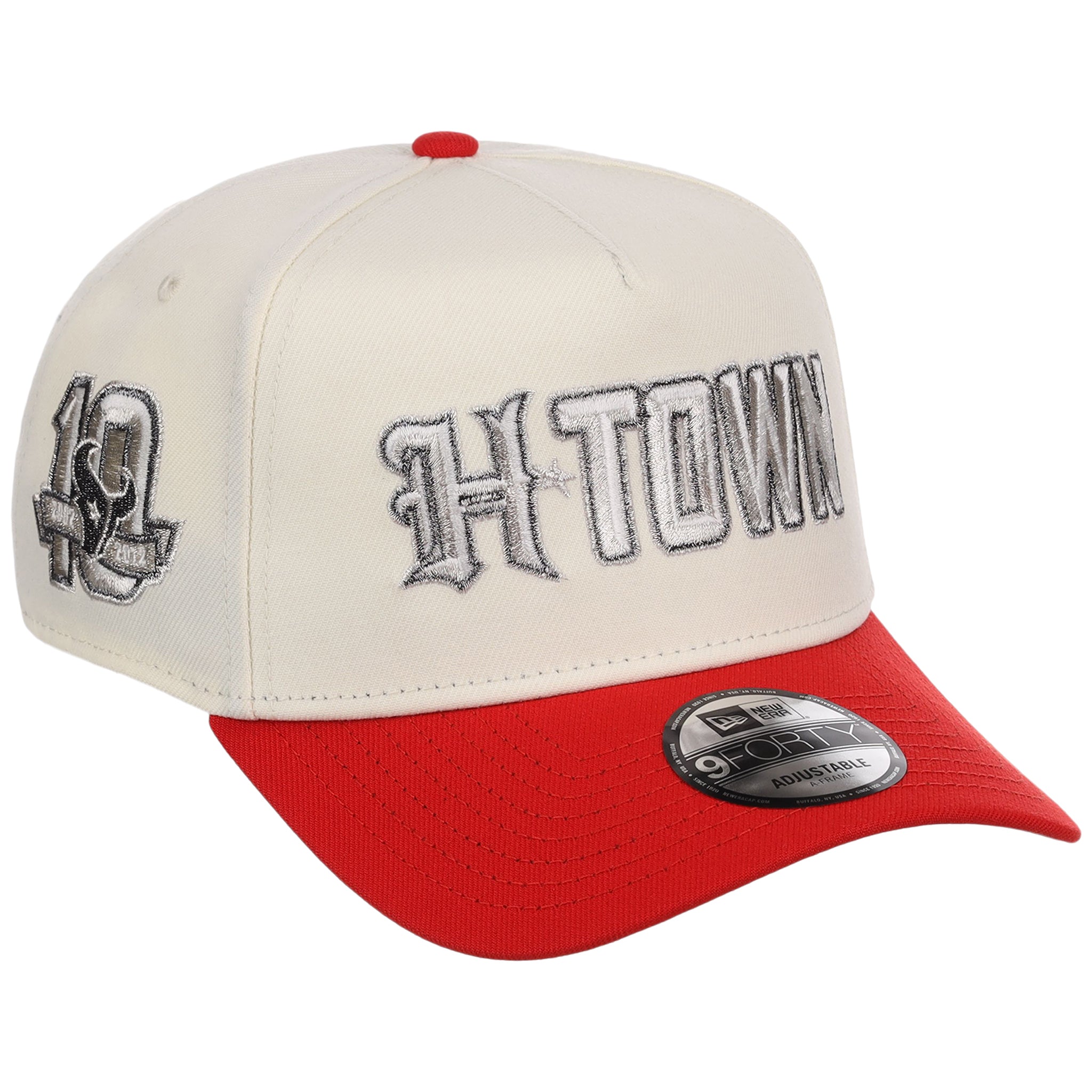 Houston Texans 'H-Town' (Chrome/Red) Houston Crown the City New Era 9FORTY A-Frame